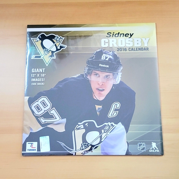 Office Sidney Crosby 216 Calendar Giant 12 X 18 Images Brand New